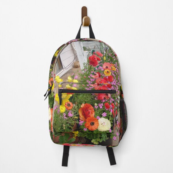 Item preview, Pretty Cottage Garden Flowers With Rannunculus designed and sold by Sarah Rajkotwala.