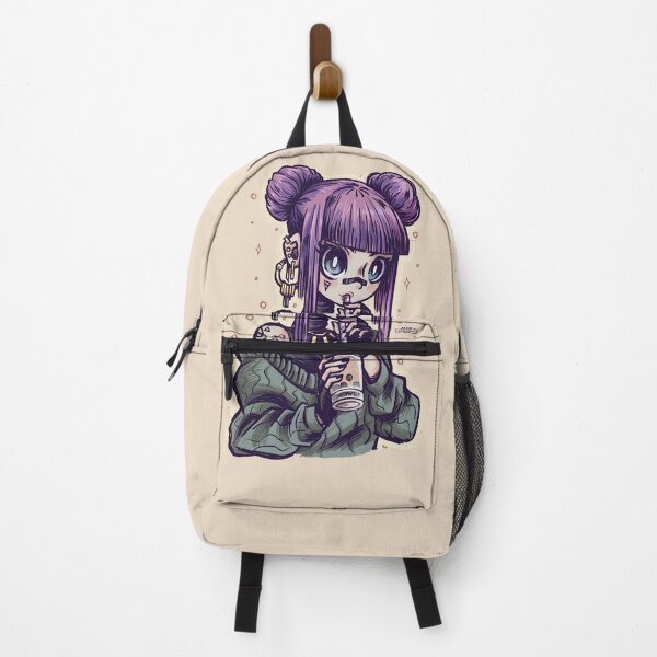 Item preview, girl drinking bobba tea designed and sold by AngiLaguado.