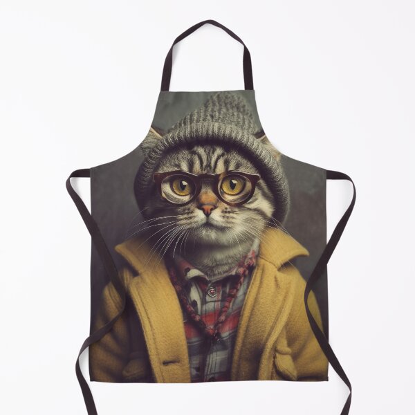 Item preview, Hipster cat 2 designed and sold by hhh-art.