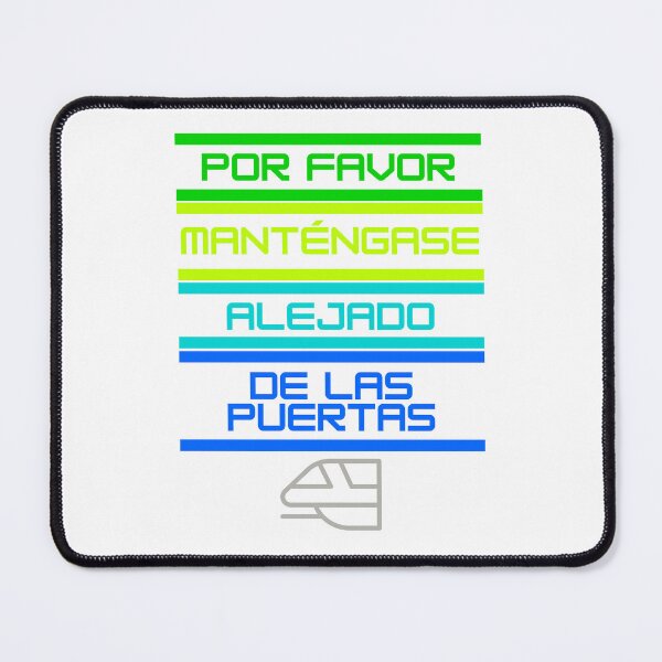 Item preview, Please stand clear of the doors - Spanish - cool designed and sold by partyintheburbs.