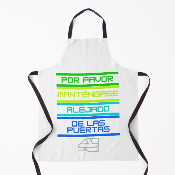 Item preview, Please stand clear of the doors - Spanish - cool designed and sold by partyintheburbs.