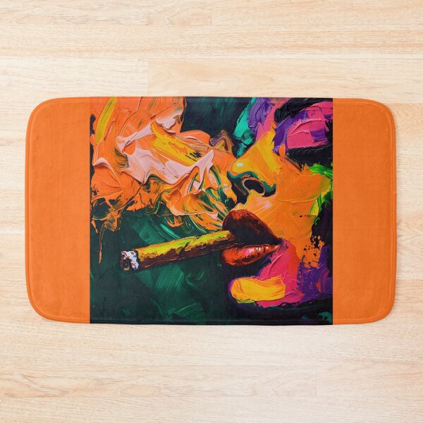 Item preview, Abstract Rhapsody- Dancing Fumes and Colors in the Heart of a Cigar Generative AI designed and sold by OlfactoART Studio.