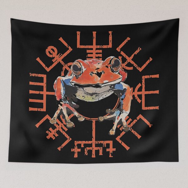 Item preview, Vegvisir- Norse Compass - Guidance and Protection designed and sold by HausKatz.