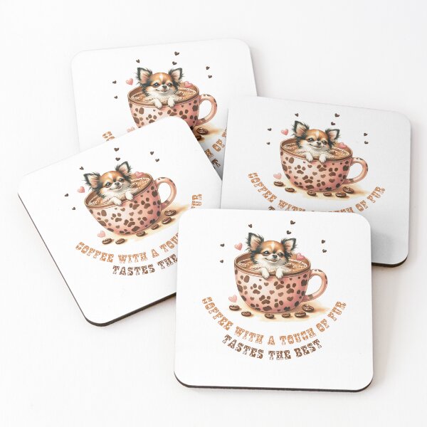 Item preview, Coffee with a Touch of Fur tastes the best Chihuahua in a cup designed and sold by Polarctica.