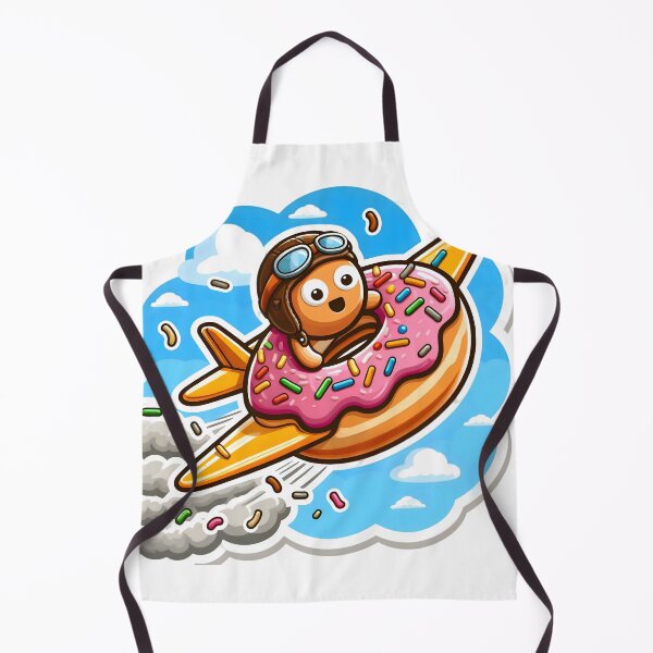 Item preview, Sprinkle Soar: Donut's Aerial Delight Stuns Pastries Below! designed and sold by AI-Only Creations.