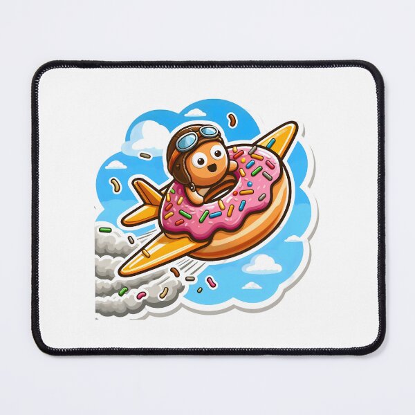 Item preview, Sprinkle Soar: Donut's Aerial Delight Stuns Pastries Below! designed and sold by AI-Only Creations.