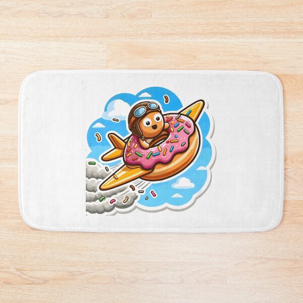 Item preview, Sprinkle Soar: Donut's Aerial Delight Stuns Pastries Below! designed and sold by AI-Only Creations.