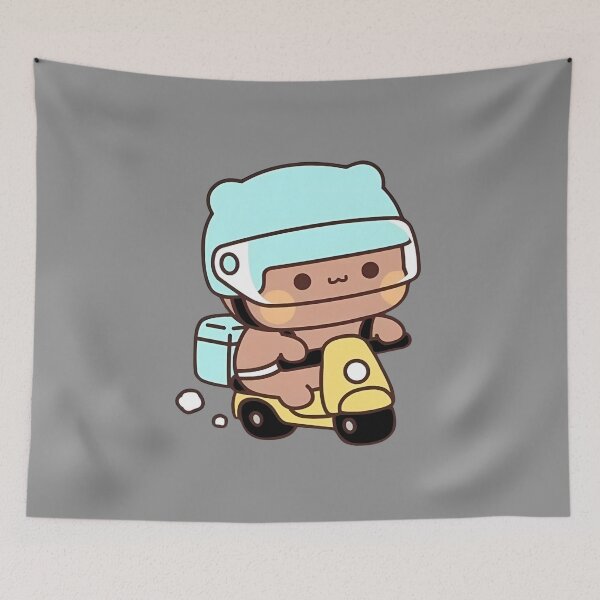 Item preview, DuDu on his motorbike back home to BuBu designed and sold by Pandety.