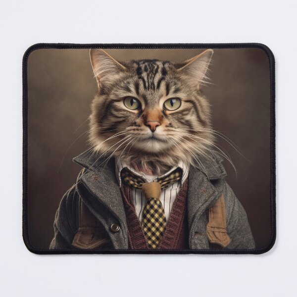 Item preview, Hipster cat 3 designed and sold by hhh-art.