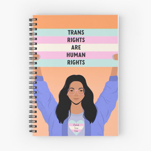 Item preview, Trans Rights Are Human Rights Digital Illustration designed and sold by danilawart.