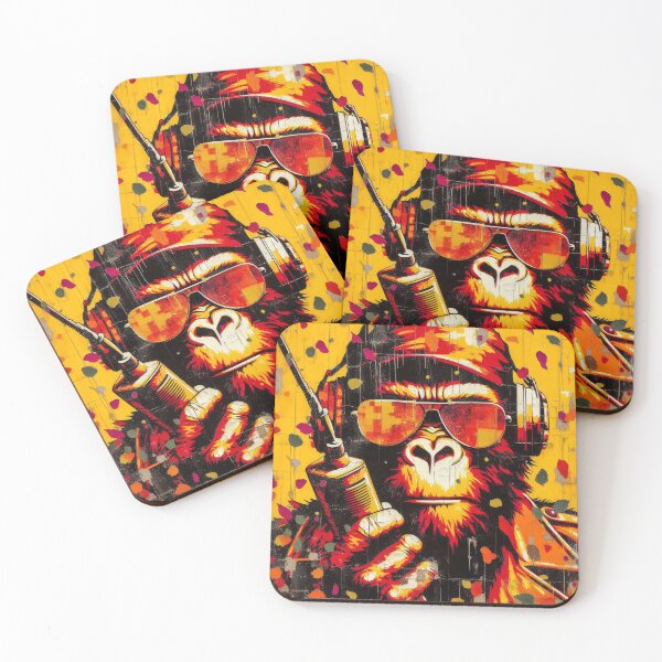 Item preview, Funky Gorilla Radio 2 designed and sold by Andy Gambino Art.