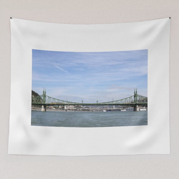 Item preview, Liberty bridge on Danube river Budapest designed and sold by goceris.