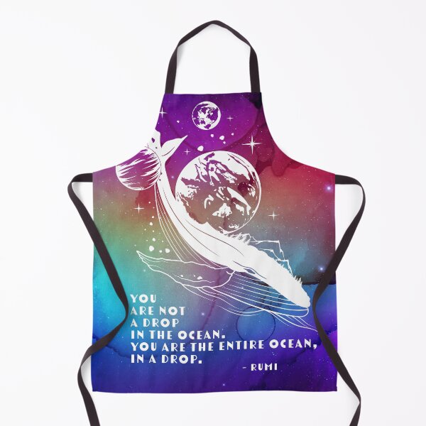 Item preview, Cosmic Aesthetic Rumi Quote - You are not a drop in the ocean. You are the entire ocean, in a drop. designed and sold by Trish Dish.
