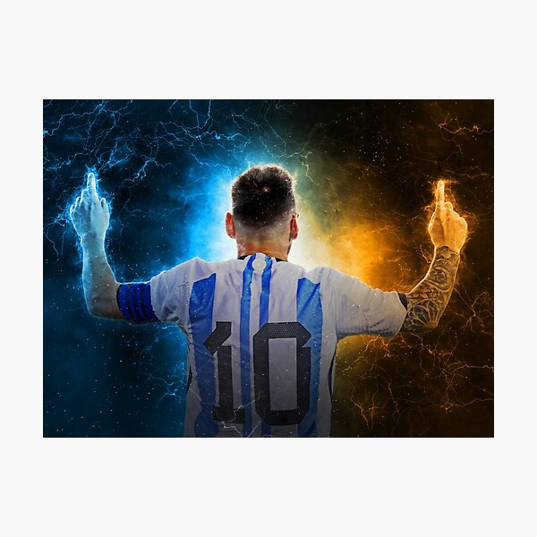 Item preview, LIONEL MESSI CÉLÉBRATION DU NOUVEAU BUT SAISON 2023 2024 designed and sold by BradleeKenzo.