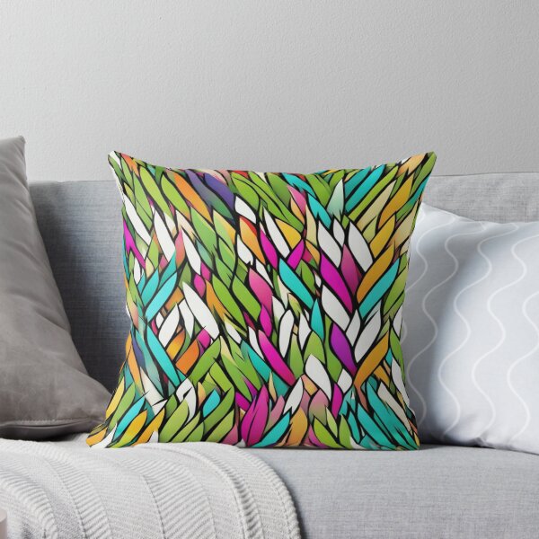 Item preview, Abstract Colorful Leaves Pattern designed and sold by calibrit.