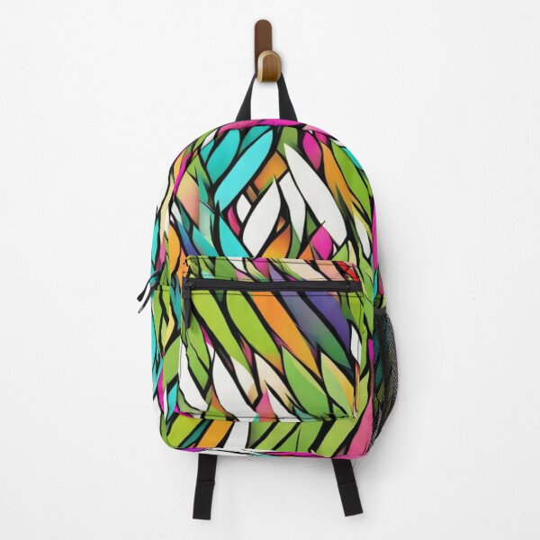 Item preview, Abstract Colorful Leaves Pattern designed and sold by calibrit.