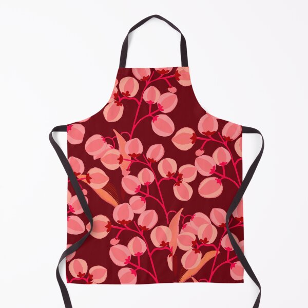 Item preview, Monochromatic red preppy botanical art. designed and sold by Meteryards.