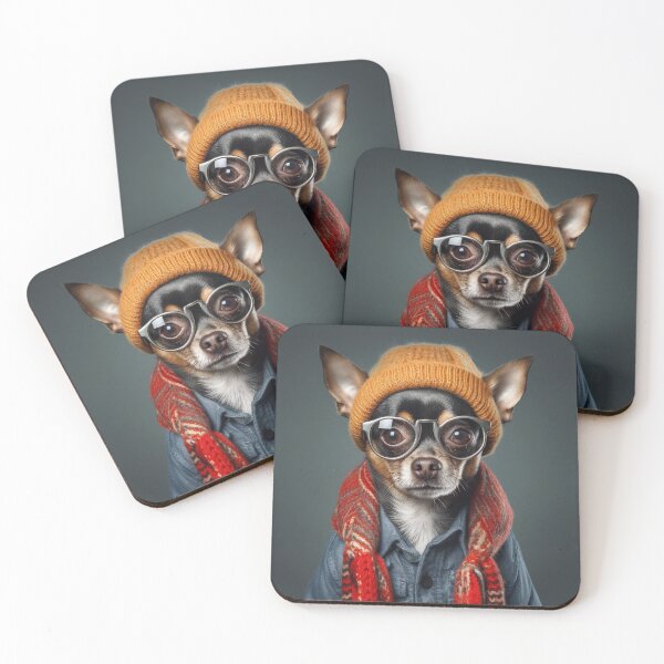 Item preview, Hipster Chihuahua 1 designed and sold by hhh-art.
