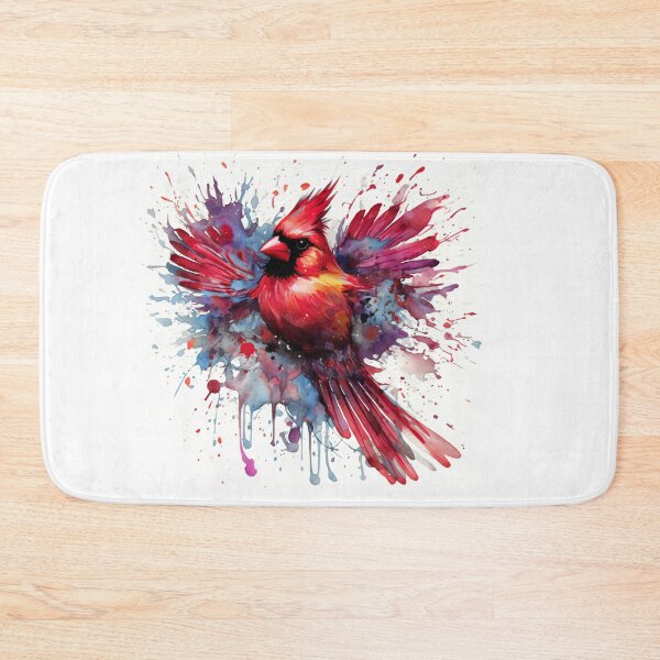 Item preview, Cardinal with splashes of Blue designed and sold by KingExpressions.