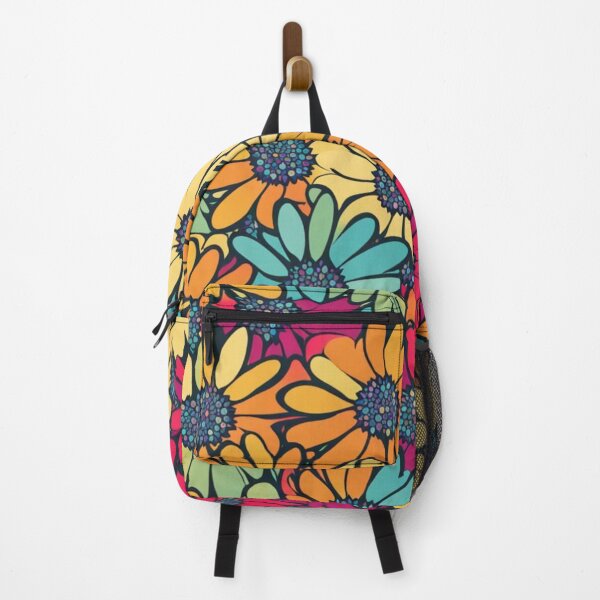 Item preview, Abstract Colorful Daisy Pattern designed and sold by calibrit.