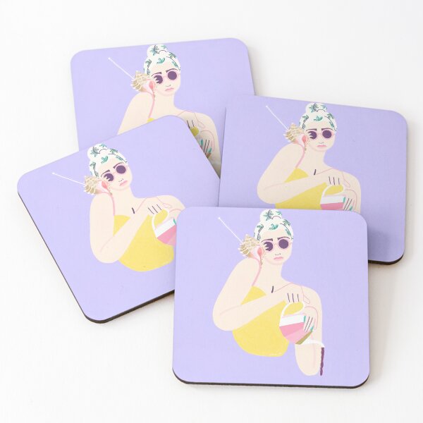 Item preview, Shell Me Everything on Lavender designed and sold by pinkthesis.