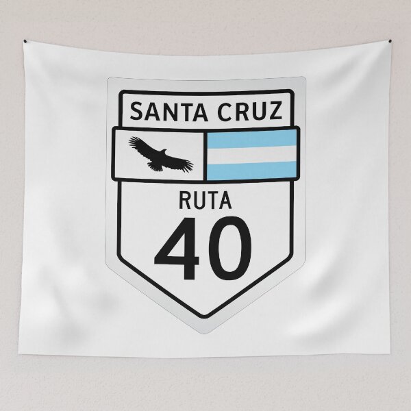 Item preview, Argentina Ruta 40 Carretera Sign designed and sold by travelwitheric.