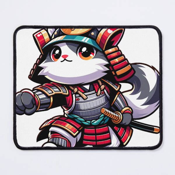 Item preview, Cute samurai cat designed and sold by FerdiEverywhere.
