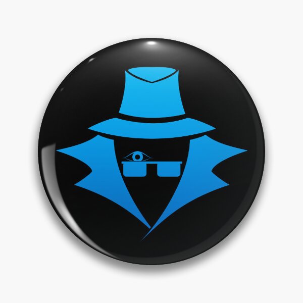 Artikelvorschau, Mr. Eye: Ein Symbol für Cybersicherheit/Anonymität (blau) entworfen und verkauft von McNerdic.