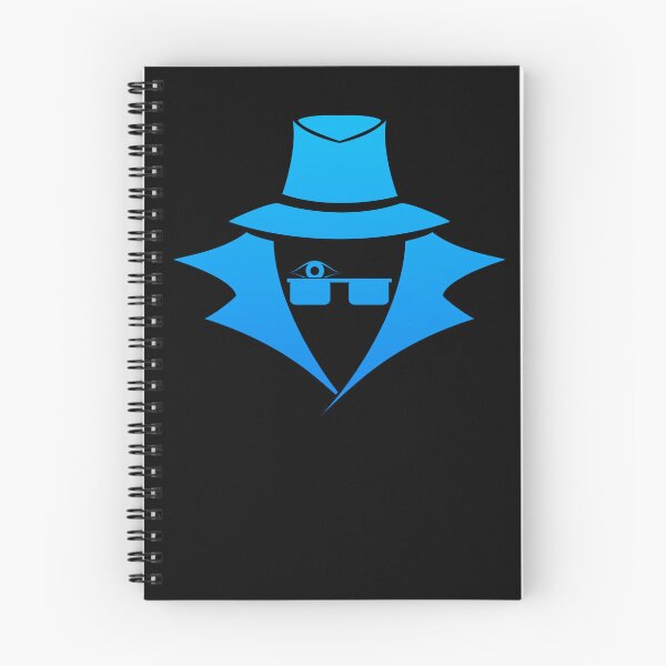 Item preview, Mr. Eye: A Cybersecurity/Anonymity Icon (Blue) designed and sold by McNerdic.