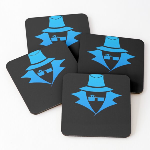 Item preview, Mr. Eye: A Cybersecurity/Anonymity Icon (Blue) designed and sold by McNerdic.
