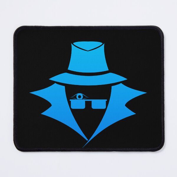 Item preview, Mr. Eye: A Cybersecurity/Anonymity Icon (Blue) designed and sold by McNerdic.