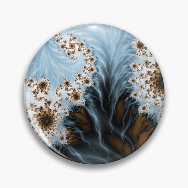 Item preview, Fractal Storm Abstract with Daisy Chains designed and sold by MoodyMuseArt.