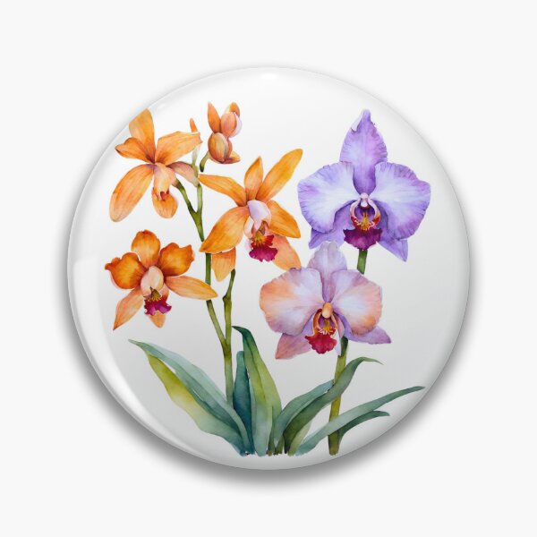 Item preview, Orchid Trio Watercolor designed and sold by Fredster1966.