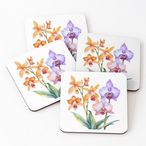 Item preview, Orchid Trio Watercolor designed and sold by Fredster1966.