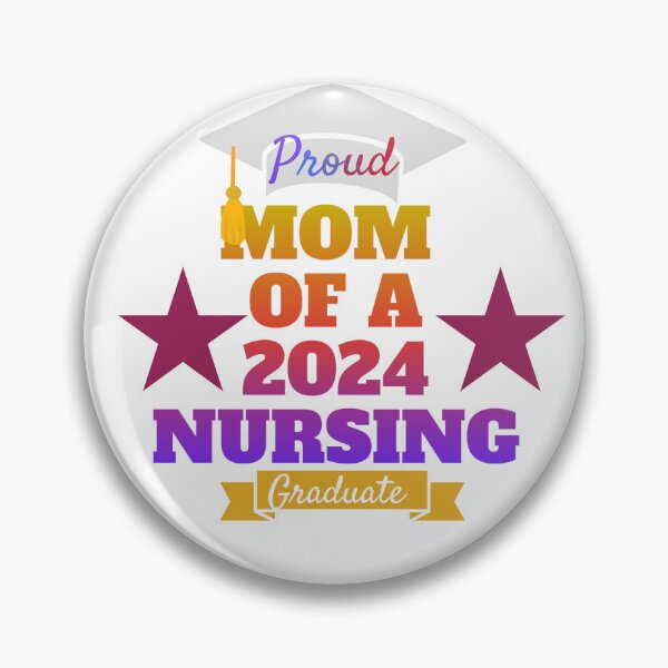 Item preview, Proud Mom of a 2024 Nursing Graduate designed and sold by mamolebo.