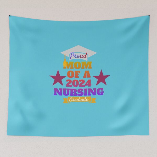 Item preview, Proud Mom of a 2024 Nursing Graduate designed and sold by mamolebo.