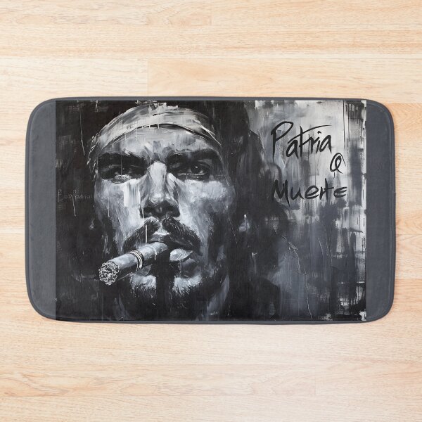 Item preview, Rebel Reverberation- A Monochromatic Ode to Che Guevara's Unyielding Spirit, Wrapped in Cigar Smoke designed and sold by OlfactoART Studio.