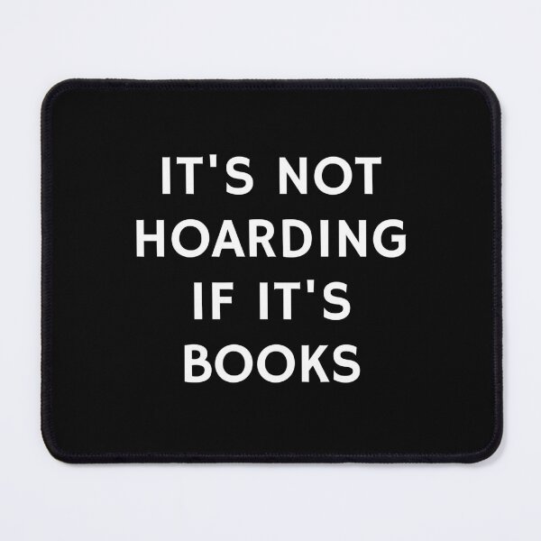 Item preview, Not hoarding - funny book lovers designed and sold by Inspirationmotivation.