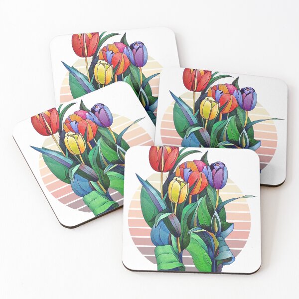 Item preview,  tulips and sun designed and sold by Gerardo Segismundo.