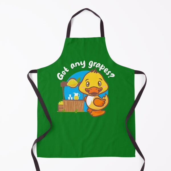 Item preview, Got any grapes? Annoying duck (on dark colors) designed and sold by messy-nessie.