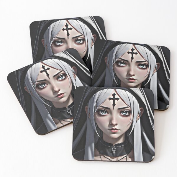 Item preview, Eclipsed grace:the silent sentinel designed and sold by MYTHIC PEEL STICKERS.