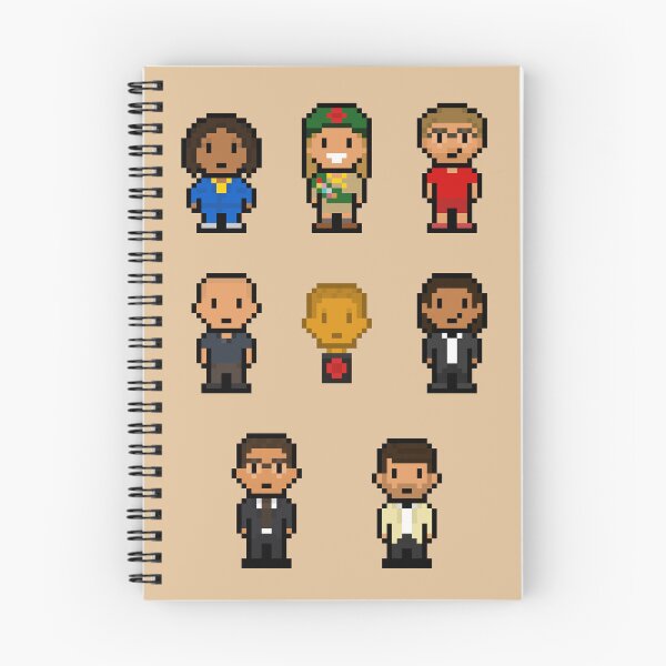 Item preview, Pixel Art Taskmaster New Zealand Series 1 design Sticker designed and sold by 8-BitBrookes.