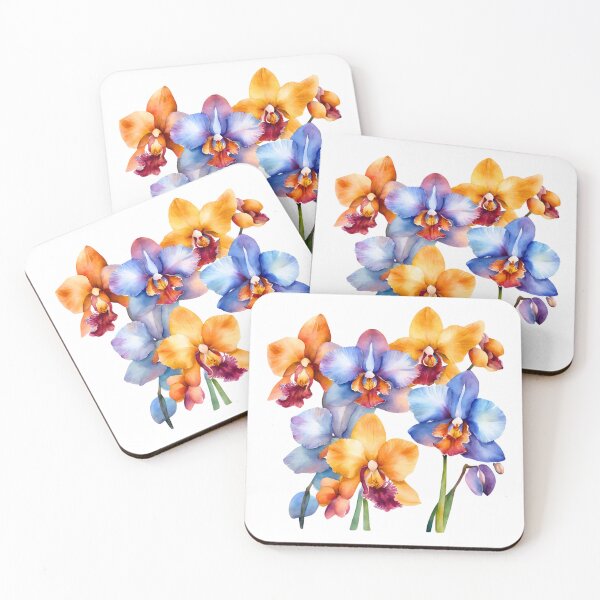 Item preview, Beautiful Orchid Bouquet Watercolor designed and sold by Fredster1966.