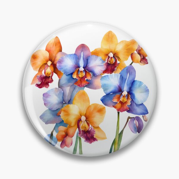 Item preview, Beautiful Orchid Bouquet Watercolor designed and sold by Fredster1966.