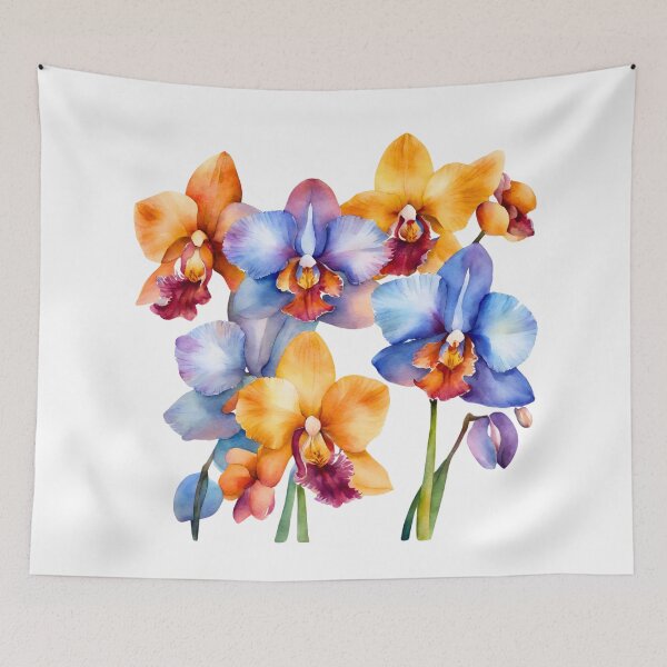 Item preview, Beautiful Orchid Bouquet Watercolor designed and sold by Fredster1966.
