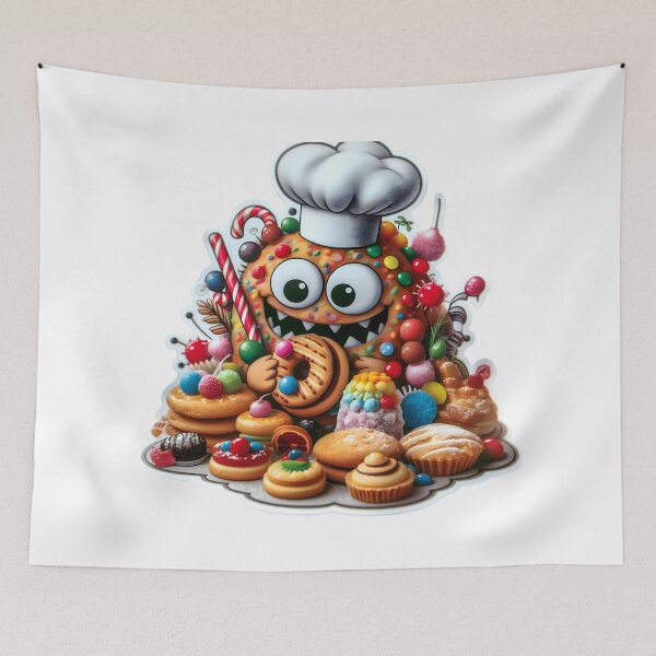 Item preview, Sweet Sneak: Confection Chaos in the Bakery! designed and sold by AI-Only Creations.