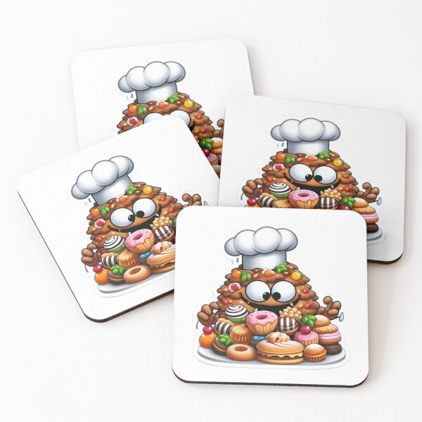 Item preview, Pastry Prankster: Monster Mayhem in the Bakery! designed and sold by AI-Only Creations.