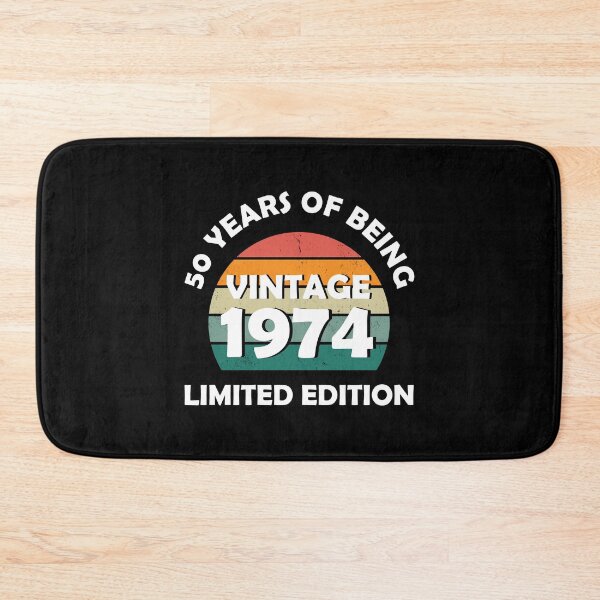 Item preview,  Retro vintage 1974 limited edition 50 years of being awesome vintage 1974 designed and sold by ShopSmart213.