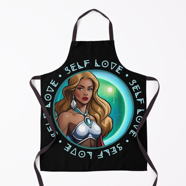 Item preview, Superhero Woman Self Love Light Princess Teal Aurora designed and sold by Melan Designs.
