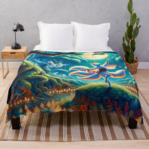Item preview, Kitsune's Midnight Dance designed and sold by LivingArtClips.